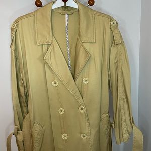 NWOT Free People belted trench coat